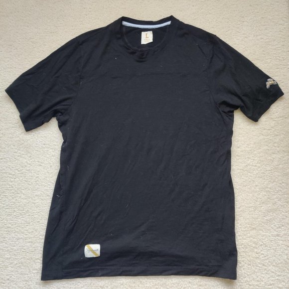 Tracksmith Harrier Short Sleeve - Black - Picture 1 of 2